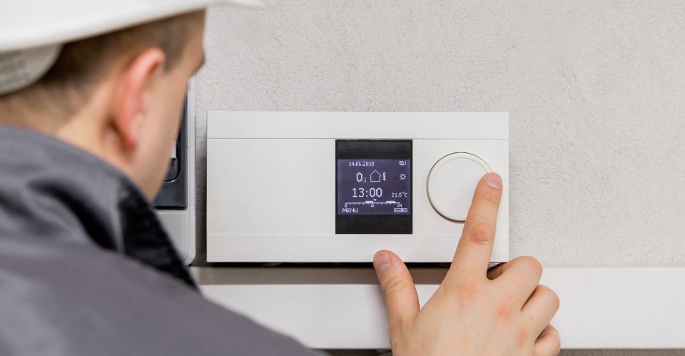 Thermostat and HVAC controls